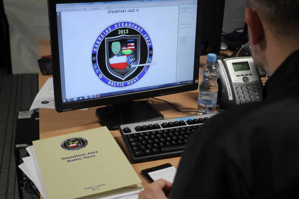 FOTO: Ādaži ir vērienīgo NATO mācību smadzenes