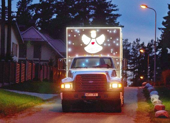 Labdarības akcijā “Eņģeļi pār Latviju” Gulbenē viesosies Eņģeļu ekspresis