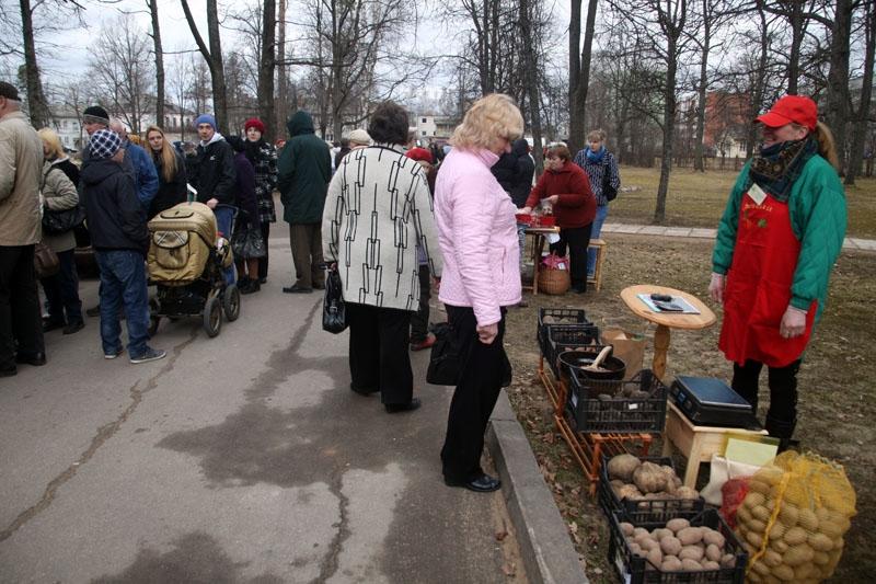 Arī ziemā vēlas Zaļo tirdziņu