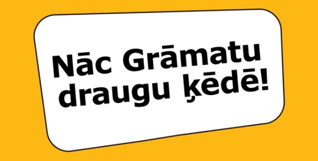 Piesakies Grāmatu draugu ķēdei!