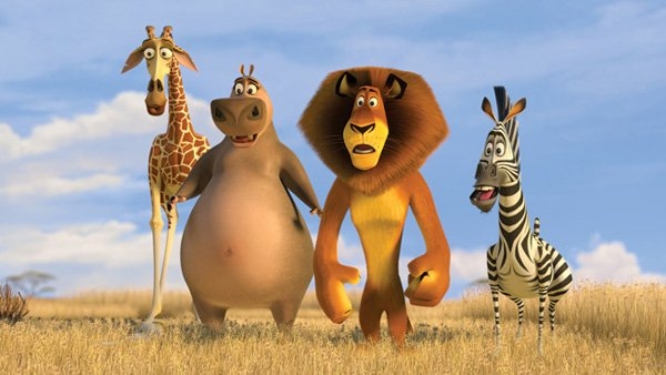 Lizuma kulturas namā - Valmieras kinostudijas izrāde bērniem ''Madagaskara''