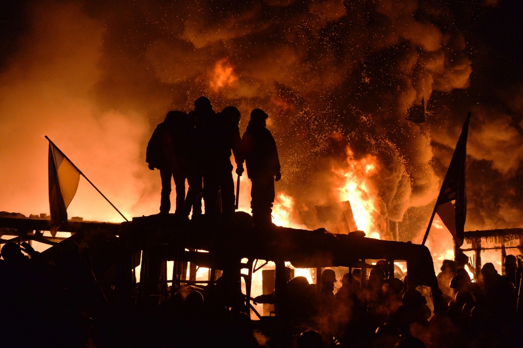 Kijevā atkal atsākušās sadursmes