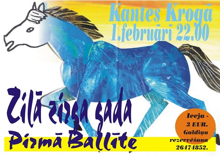 Kantes krogā - Zilā zirga gada pirmā ballīte