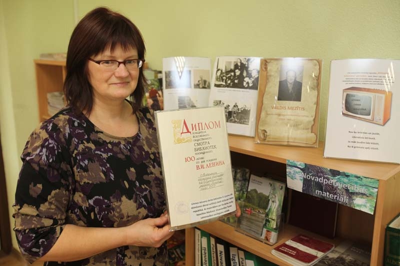 Nominanti “Gada balvai kultūrā 2013”: aktīvas un darbīgas bibliotekāres