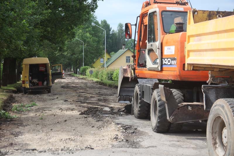 Pilsētā būs vēl piecas sakārtotas ielas un stāvlaukums