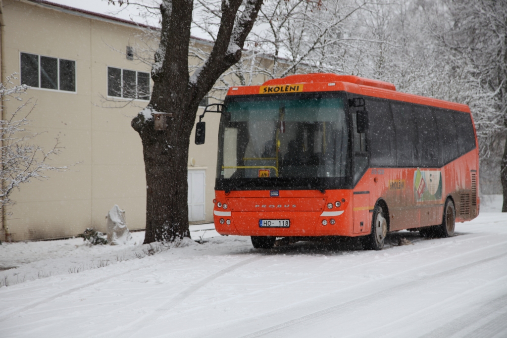 Oranžie autobusi jau brūk