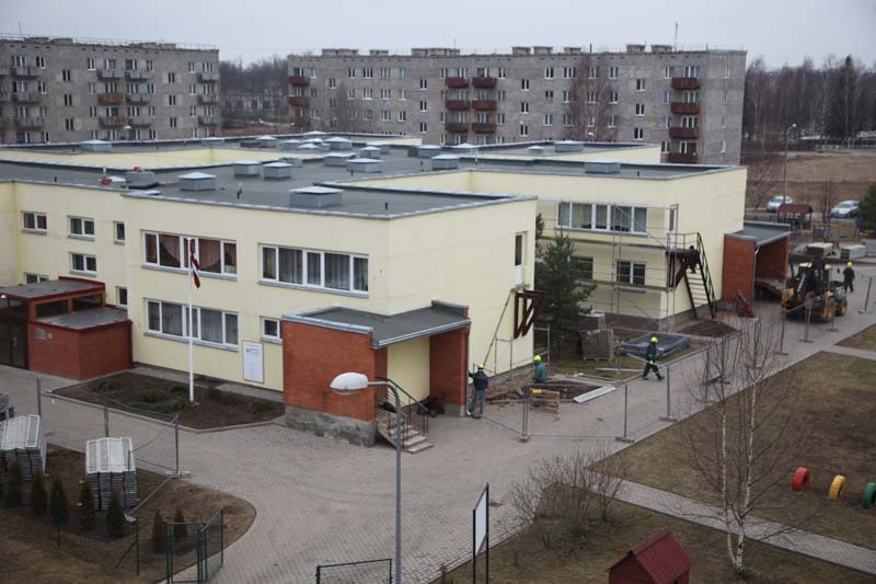 Bērnudārza ēkas fasādei būs jauns krāsojums