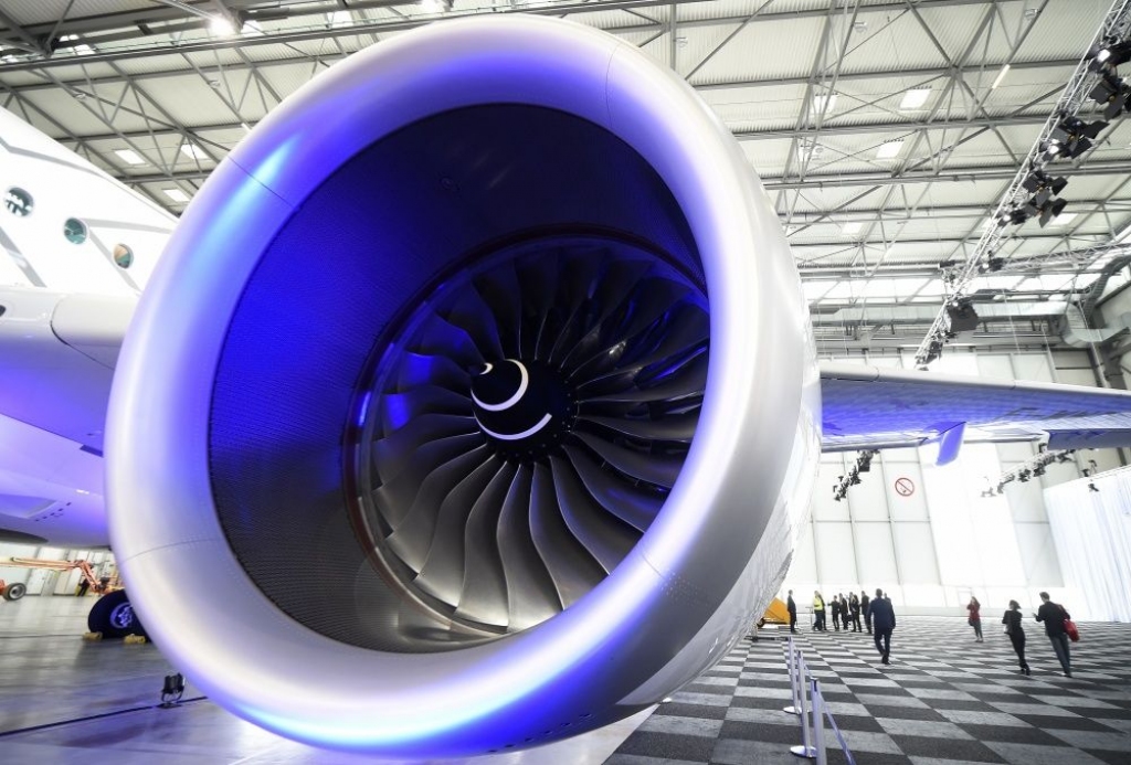 Airbus pirmo reizi izrāda jaunā A350 XWB kabīni