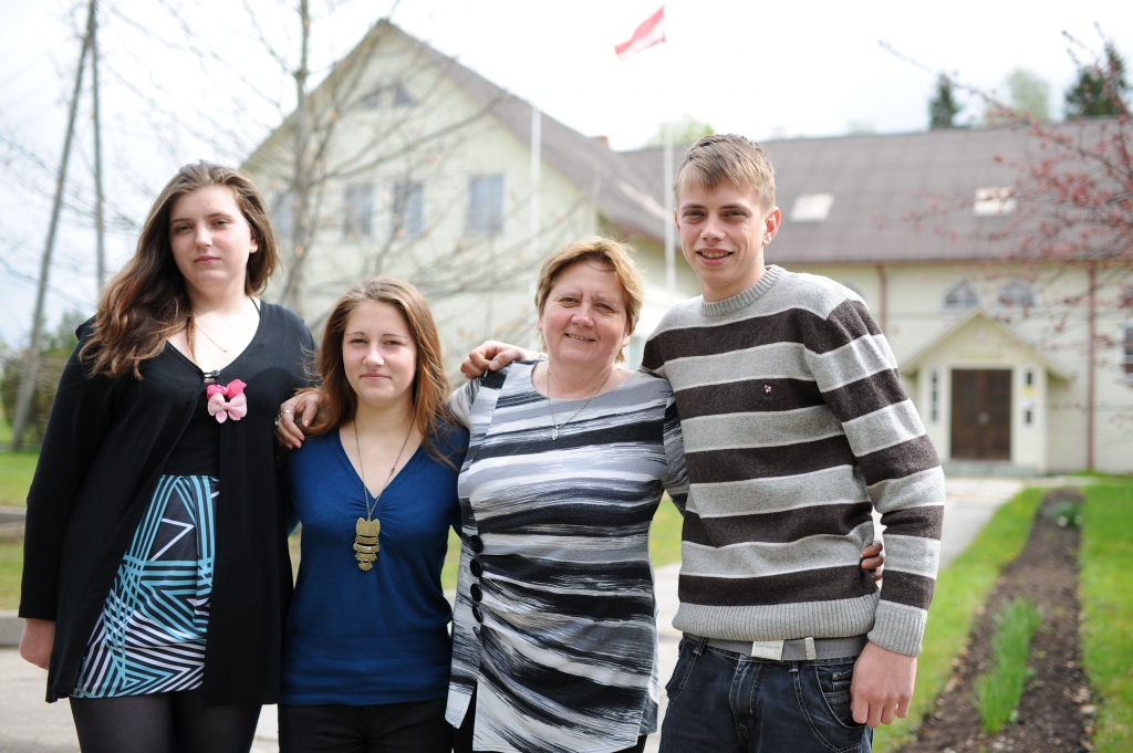 Lauku skolā visi savējie