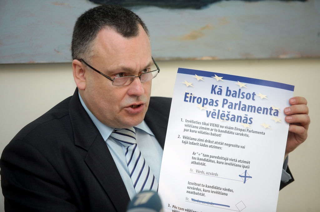 CVK EP vēlēšanās prognozē ap 40% balsotāju dalību