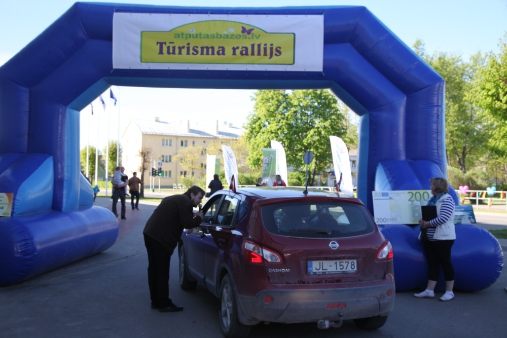 Tūrisma rallijam – liela atsaucība