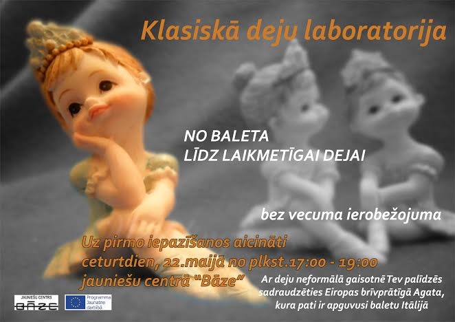 Brīvprātīgā Agata uzsāk ciklu "Klasiskā deju laboratorija"
