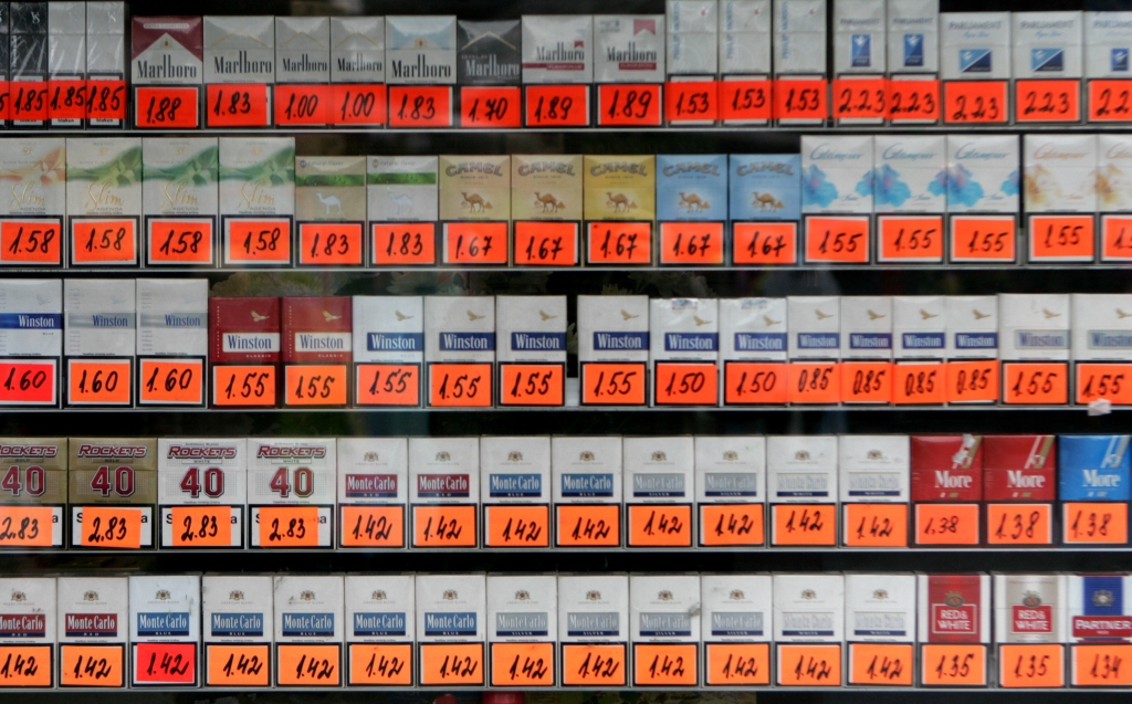 Rosina celt cigarešu paciņas cenu vismaz līdz 5 eiro