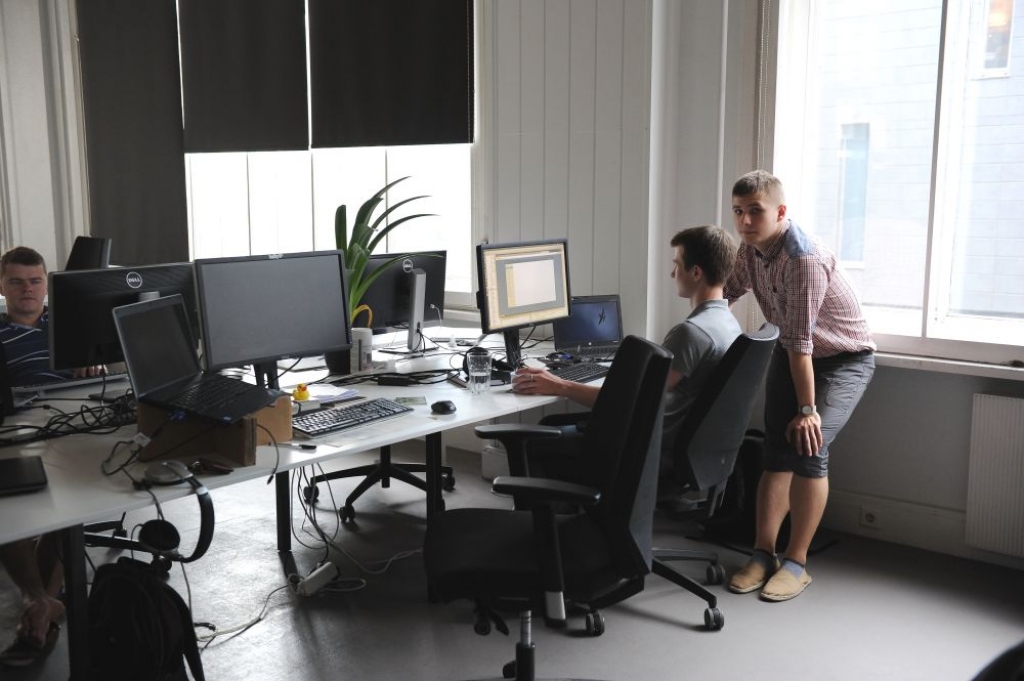 [FOTOREPORTĀŽA] Četri Latvijas start-up apvienojušies birojā The Mill