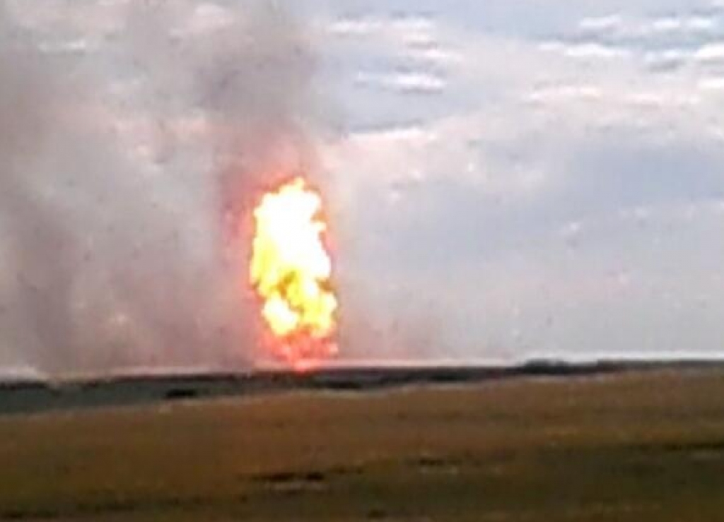 Ukrainas austrumos uzsprādzis gāzes cauruļvads; Ukraina vaino Krieviju