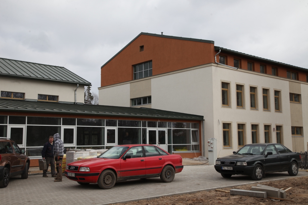 Skolu starpbūves darbi drīz beigsies