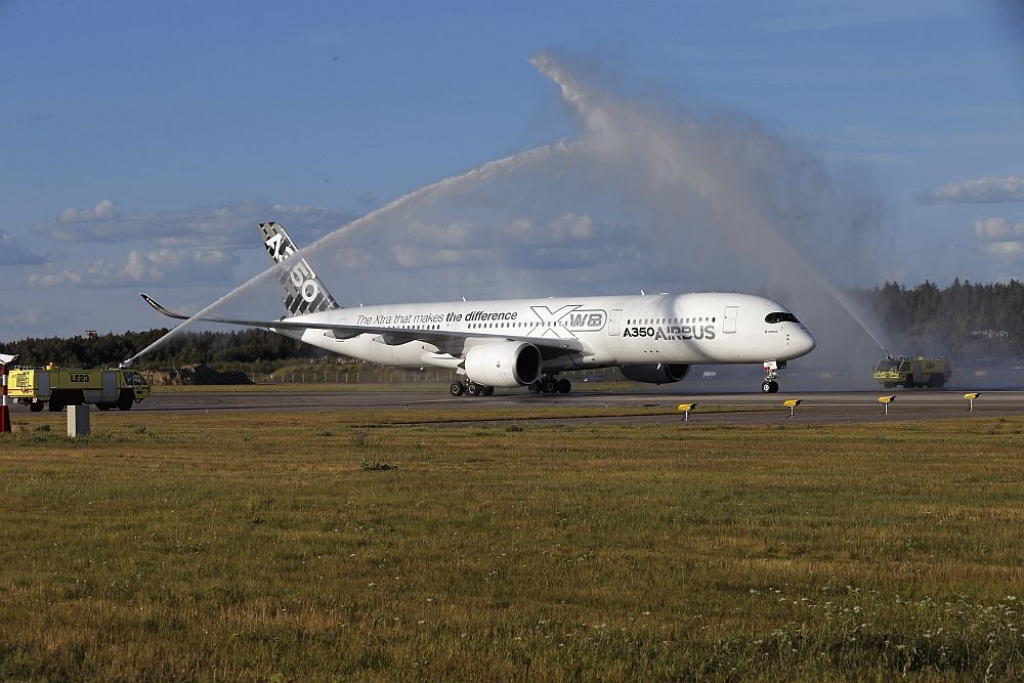 Airbus A350 XWB noslēdz savu testa lidojumu pasaules tūri