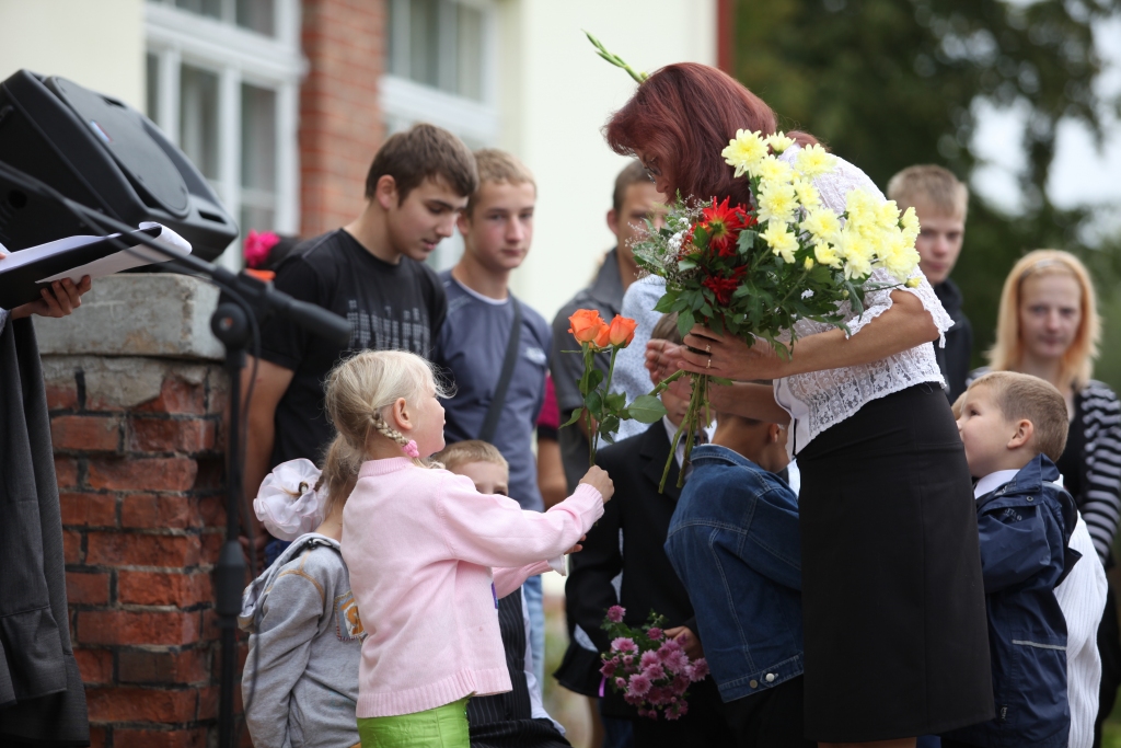 Jaunā mācību gada sākums novada skolās 