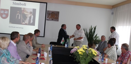 Novadā ciemojas Ventspils novada pašvaldības delegācija