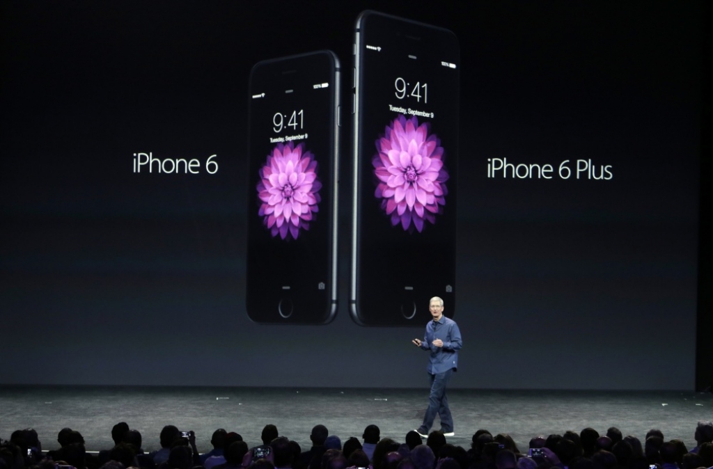 Apple prezentē jauno iPhone 6 un iPhone 6 Plus