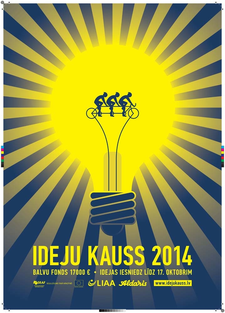 Turpinās ideju iesniegšana biznesa ideju konkursam "Ideju kauss 2014"