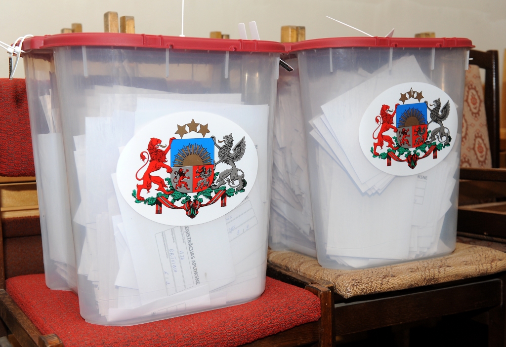 Exit poll dati: Uzvaru izrauj Vienotība, par dažiem procentiem apsteidzot Saskaņu