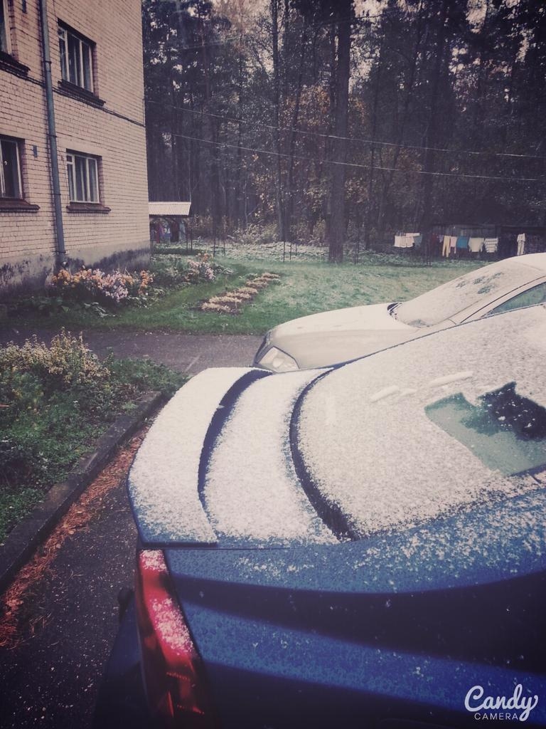FOTO: Latgalē novērots pirmais sniegs