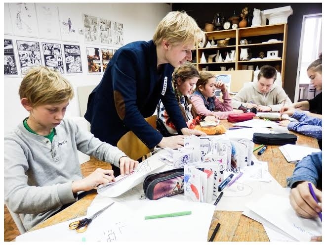 Vizuālo mākslu un literatūru iepazīst caur komiksu prizmu