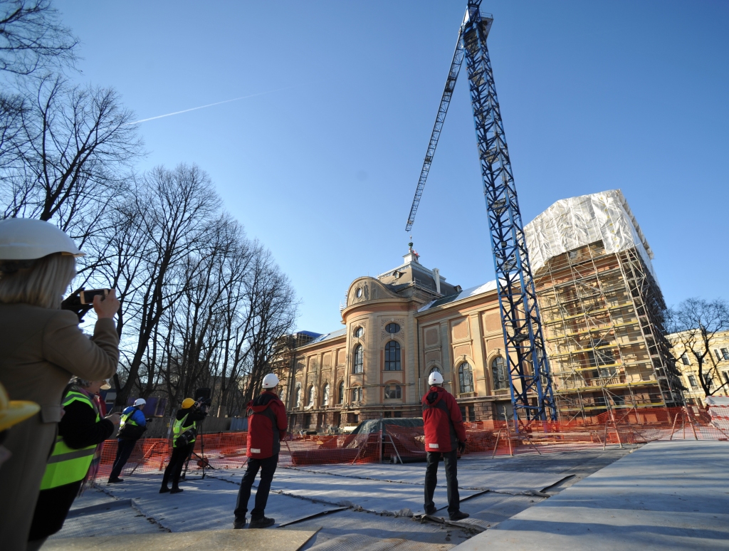 FOTO: Spāru svētki Latvijas Nacionālajā mākslas muzejā