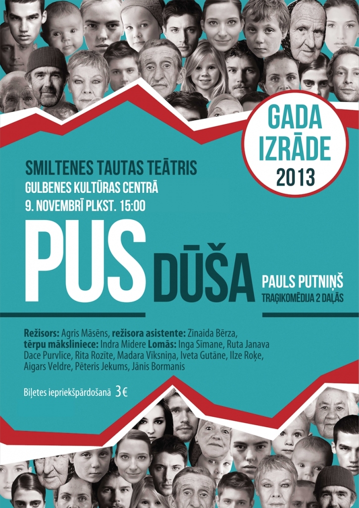 Gulbenē ar Paula Putniņa traģikomēdiju viesojas smiltenieši