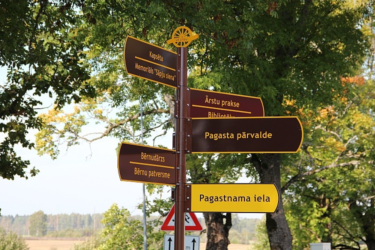 Litenes pagastā izveido norādes
