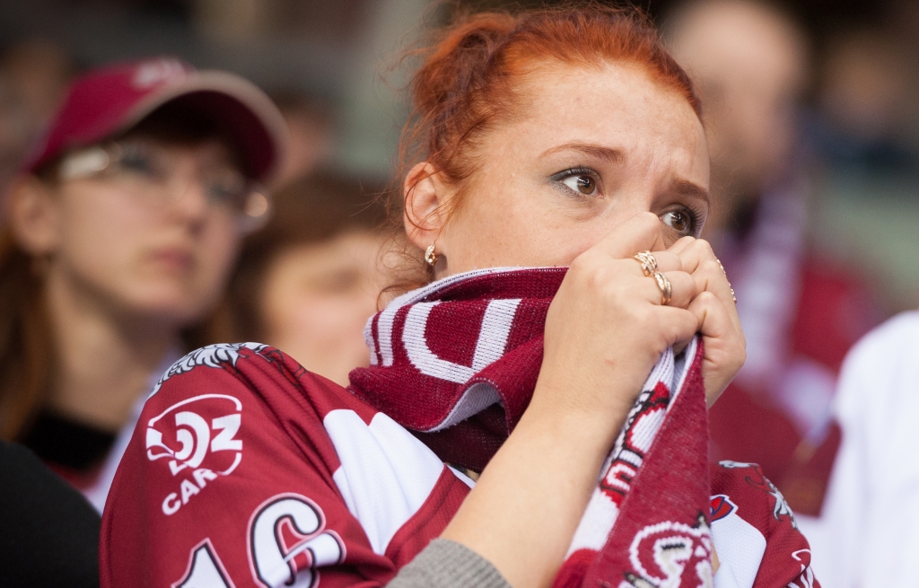 Rīgas Dinamo zaudē piekto reizi pēc kārtas