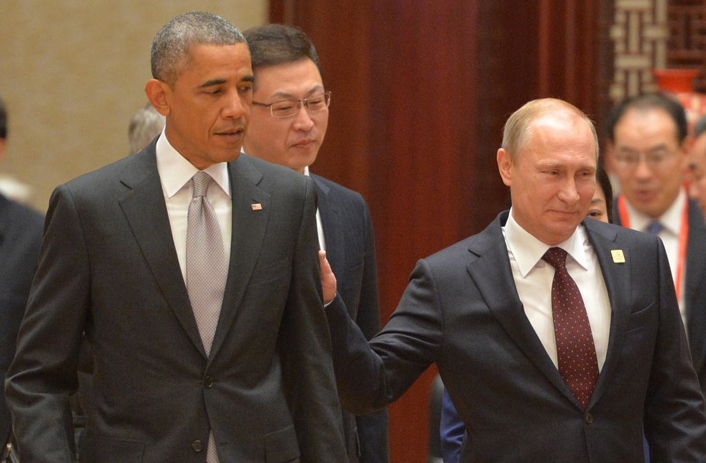 Putins un Obama neoficiāli apsprieduši Ukrainas, Sīrijas un Irānas jautājumus