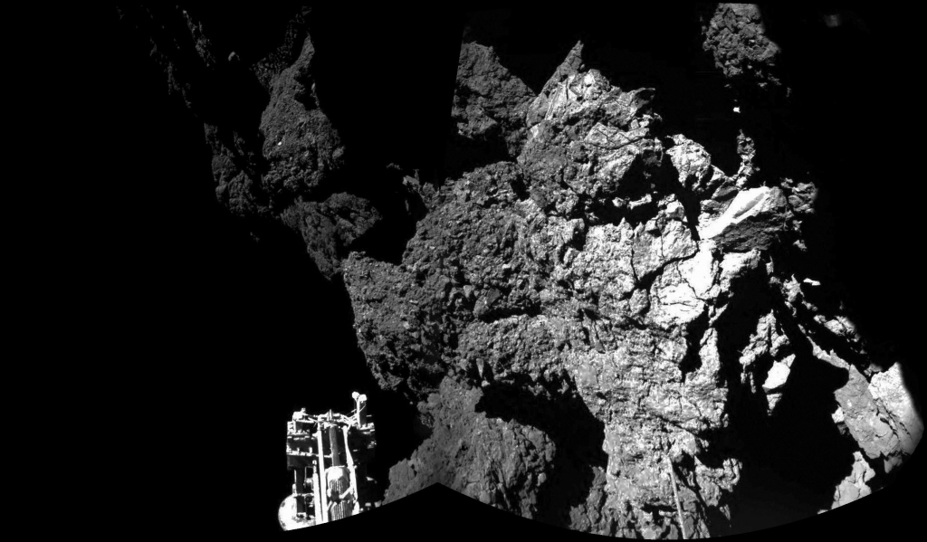 FOTO: Philae zondei varētu beigties baterijas