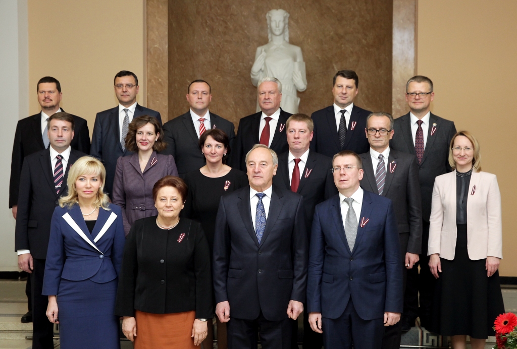 FOTO: Parādnieku rokāde jaunajā valdībā