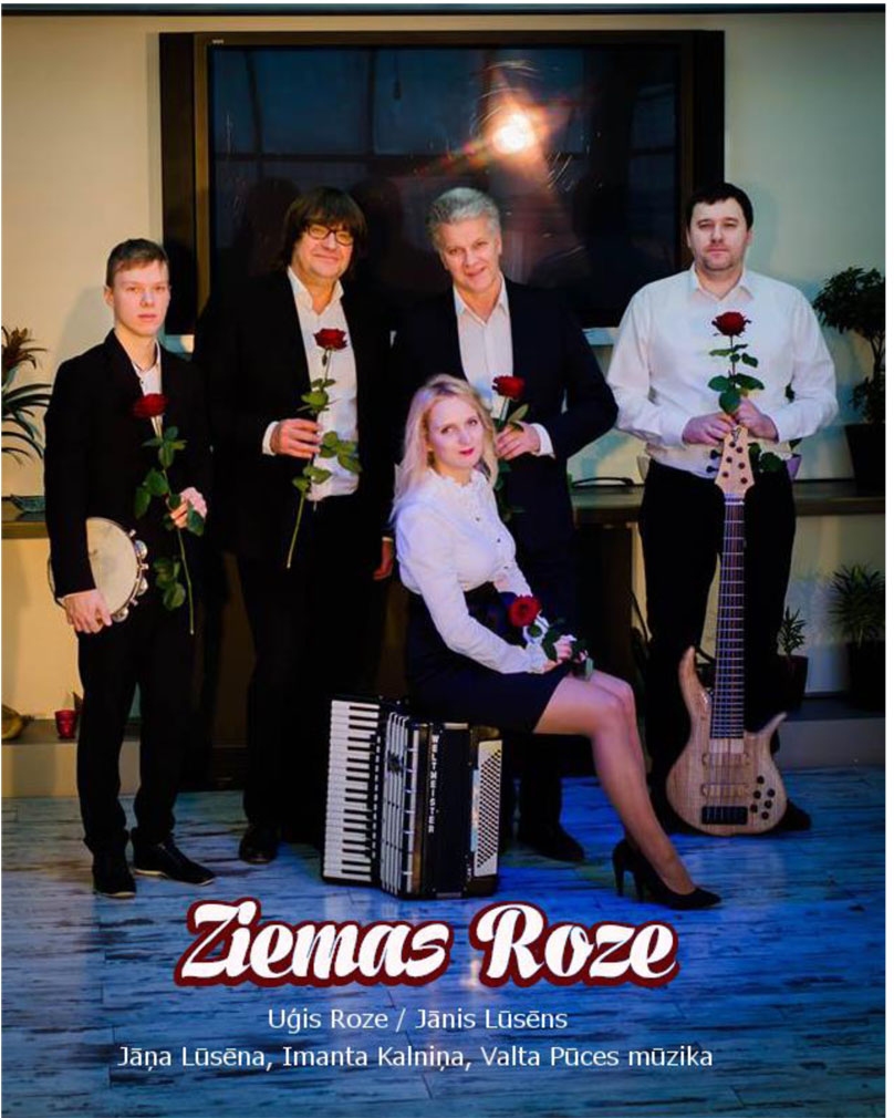  Stāmerienas tautas namā - koncertprogramma "Ziemas roze"