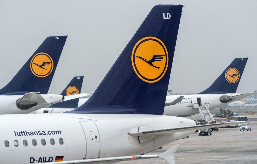 papildināts (15:11) - Streika dēļ otrdien atcelti Lufthansa reisi 
