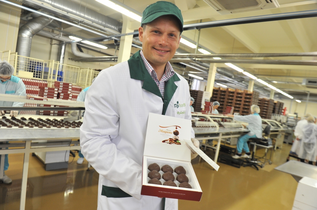 Laima investēs vairāk nekā trīs miljonus eiro iekārtās; ražos vairāku slāņu konfektes