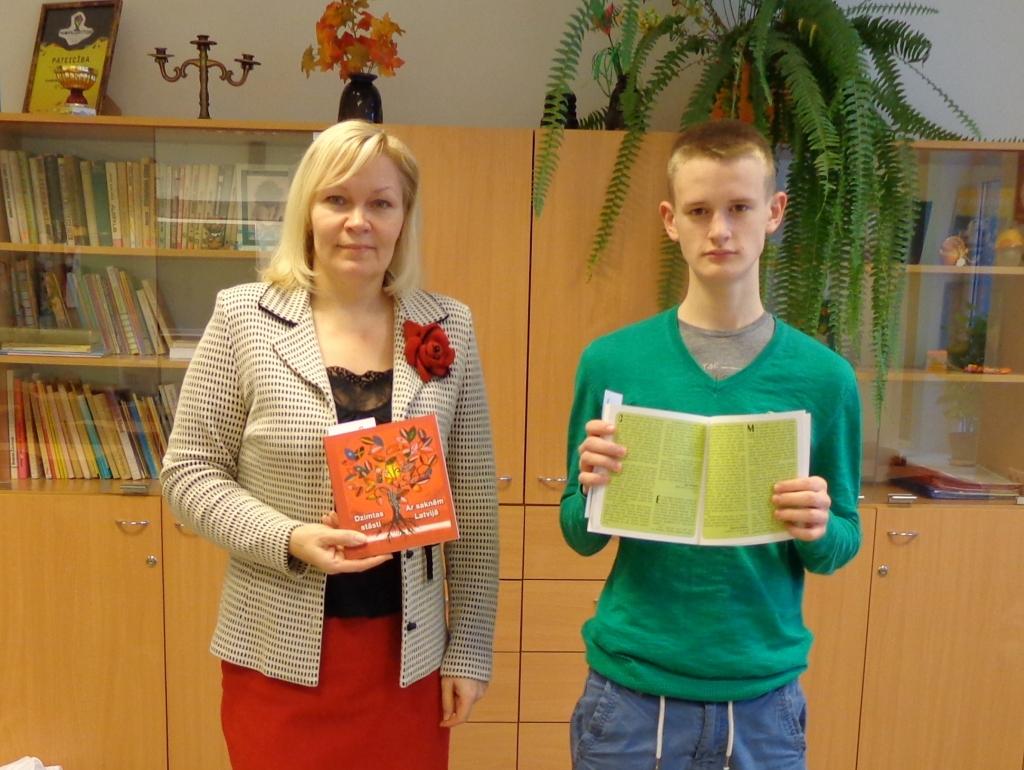 Saņem patīkamu pārsteigumu