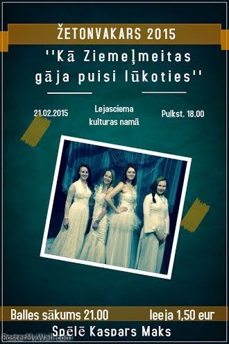 Lejasciemā - Žetonvakars