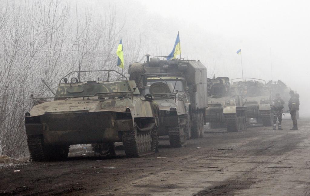 papildināts (13:42) - Ukrainas karavīri pamet Debaļcevi