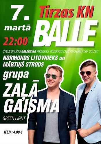 Tirzas kultūras namā - balle