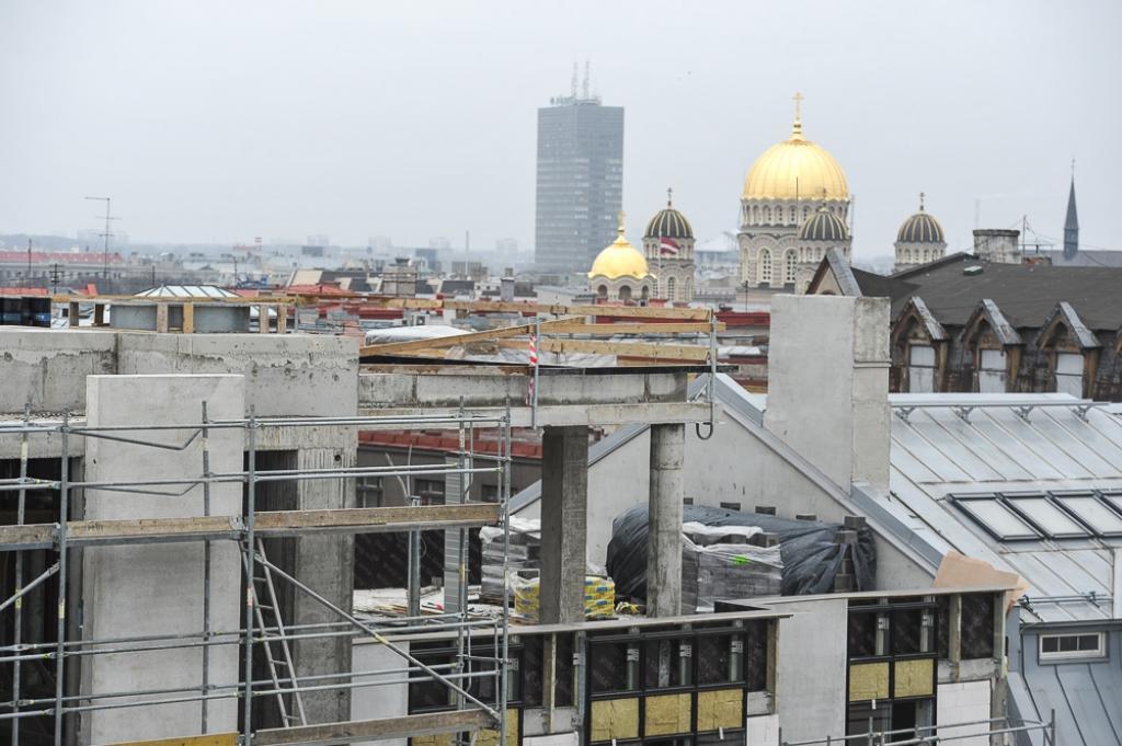 Jaunā Rīgas centra kvartāla Centrus būvniecība tuvojas noslēgumam