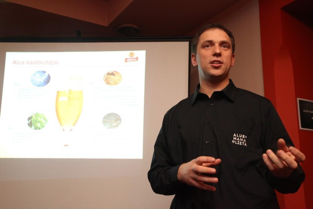 Gulbenieši degustē "Aldara" alu