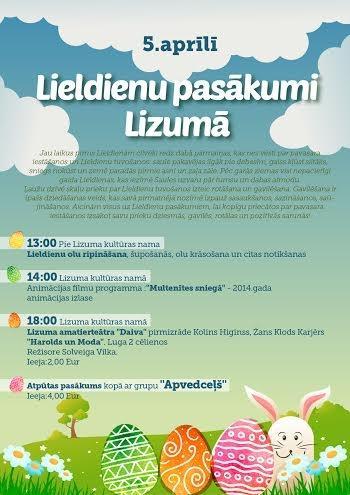 Lizumā - Lieldienu pasākums