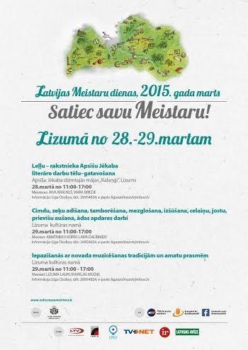 "Satiec savu meistaru!" Lizumā
