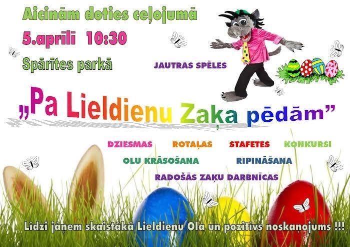 Gulbenes kultūras centrā - "Pa Lieldienu Zaķa pēdām" (labots!)