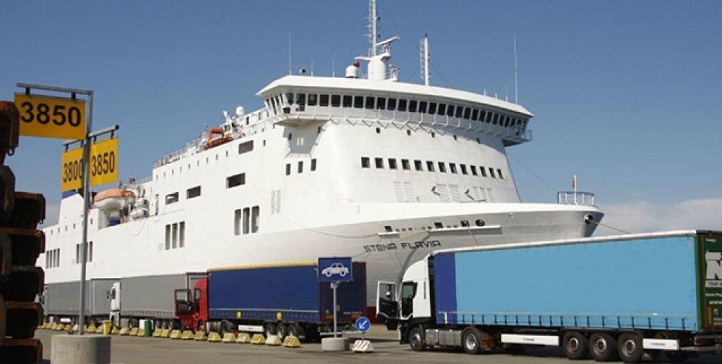 No Liepājas uz Zviedriju kursēs prāmis Stena Flavia