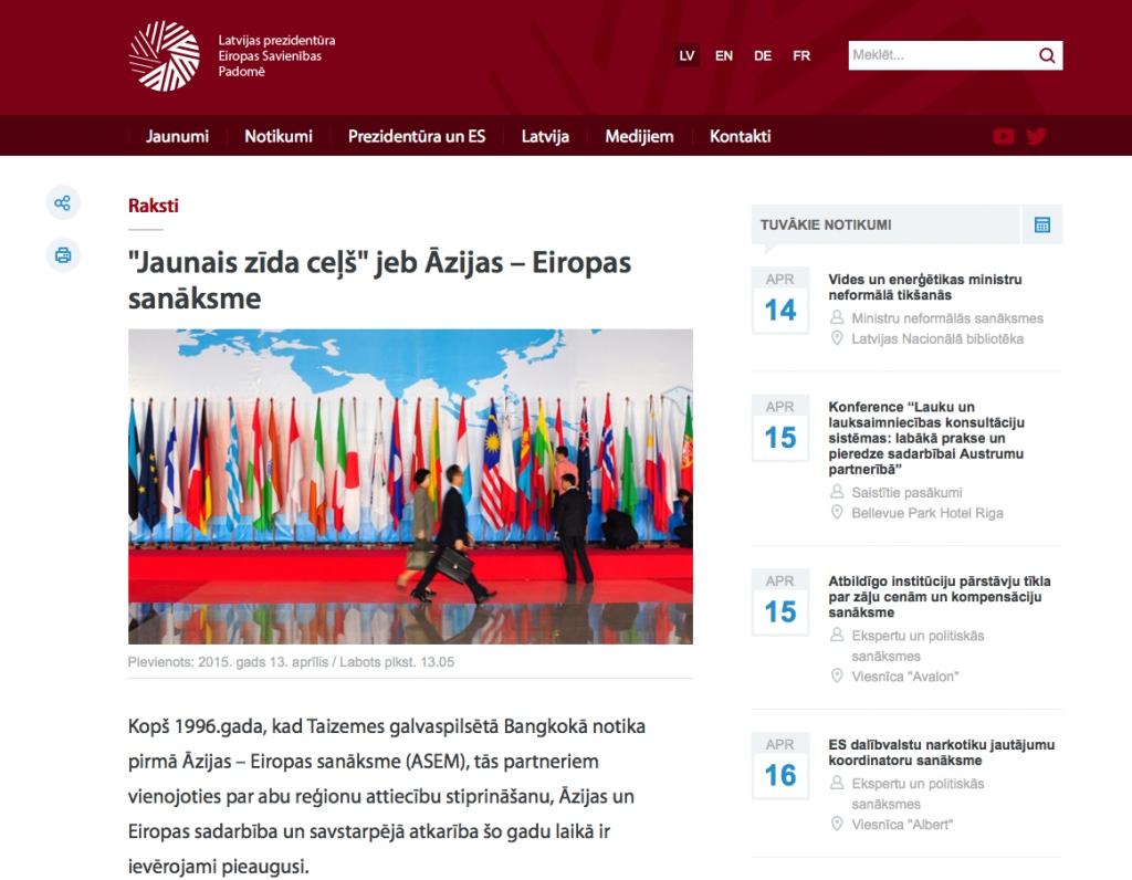 Prezidentūras blogs īstas mājas cenā