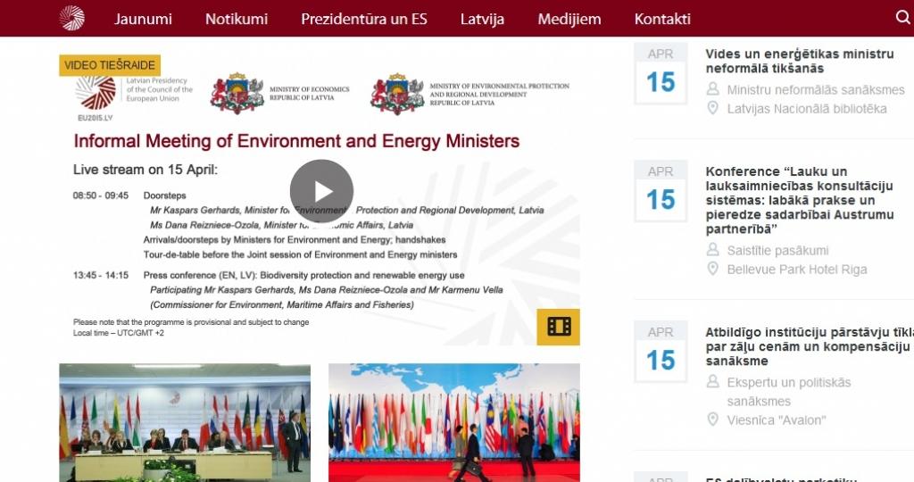 Prezidentūras blogs privātmājas cenā